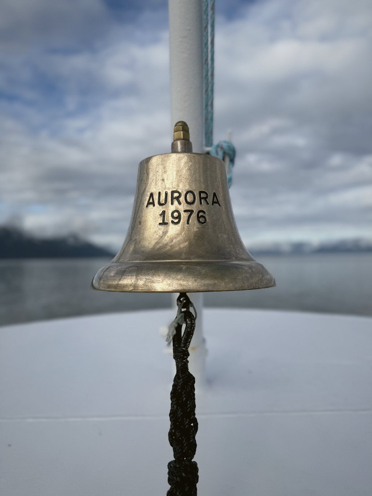 The Aurora ferry bell