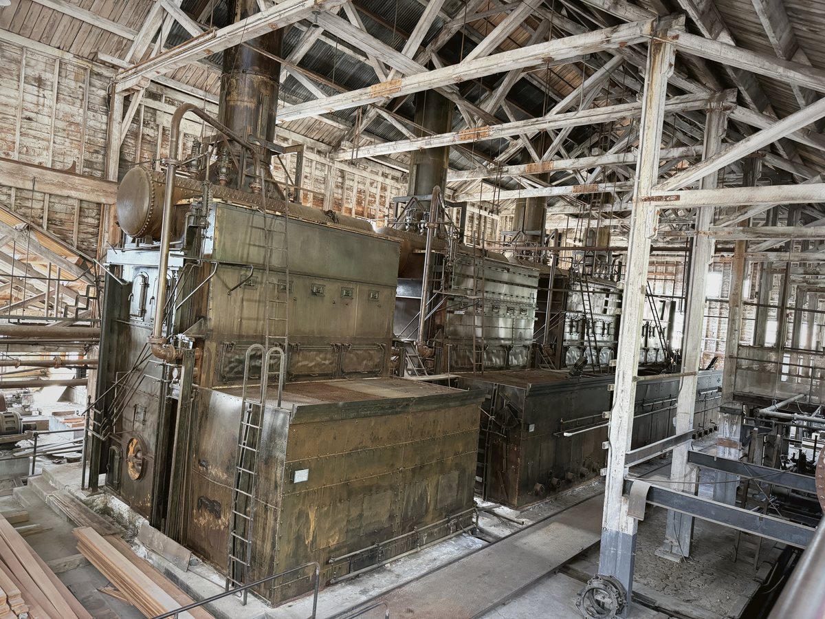 Inside the Kennecott mill