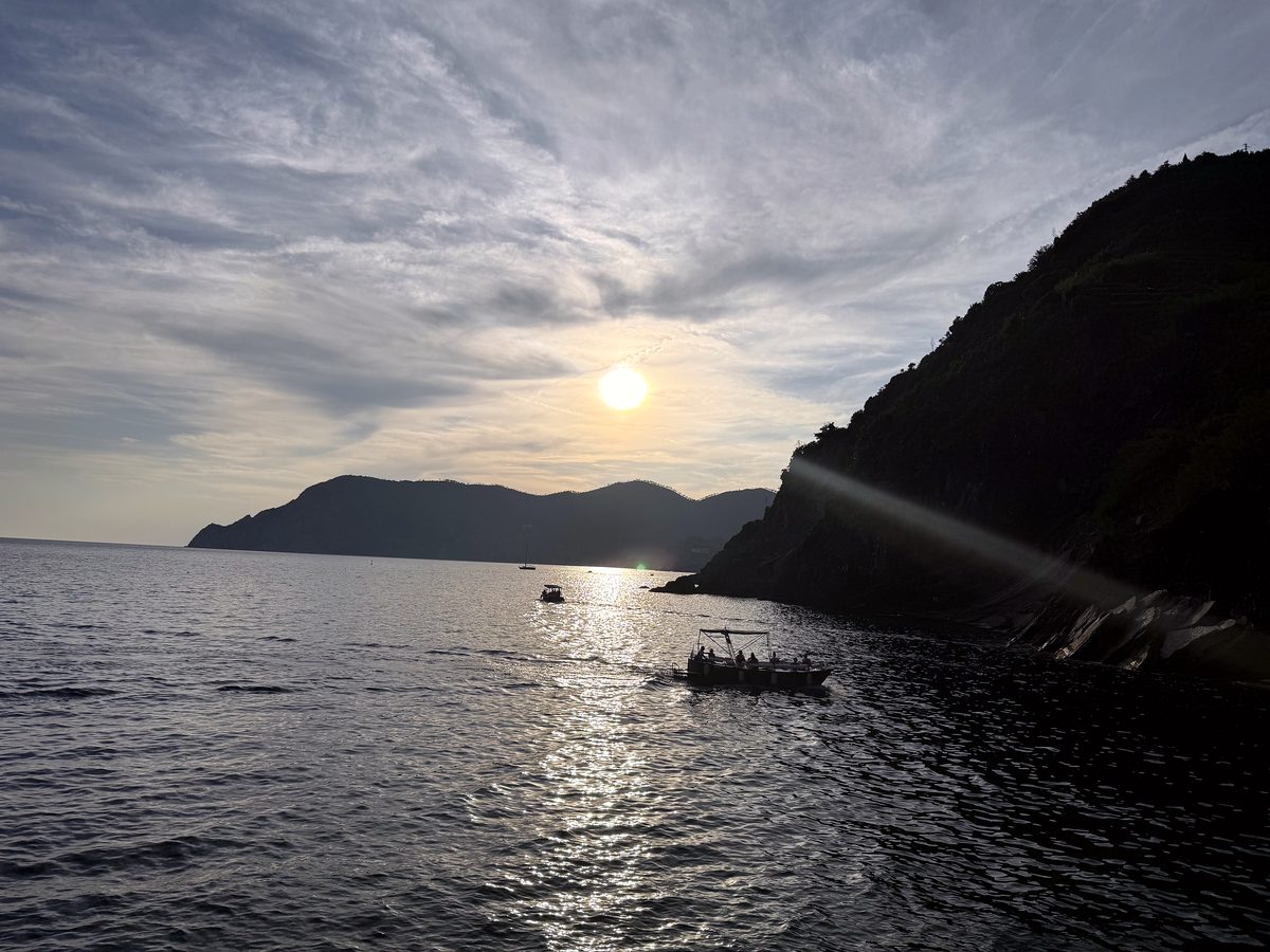 A Cinque Terre sunset