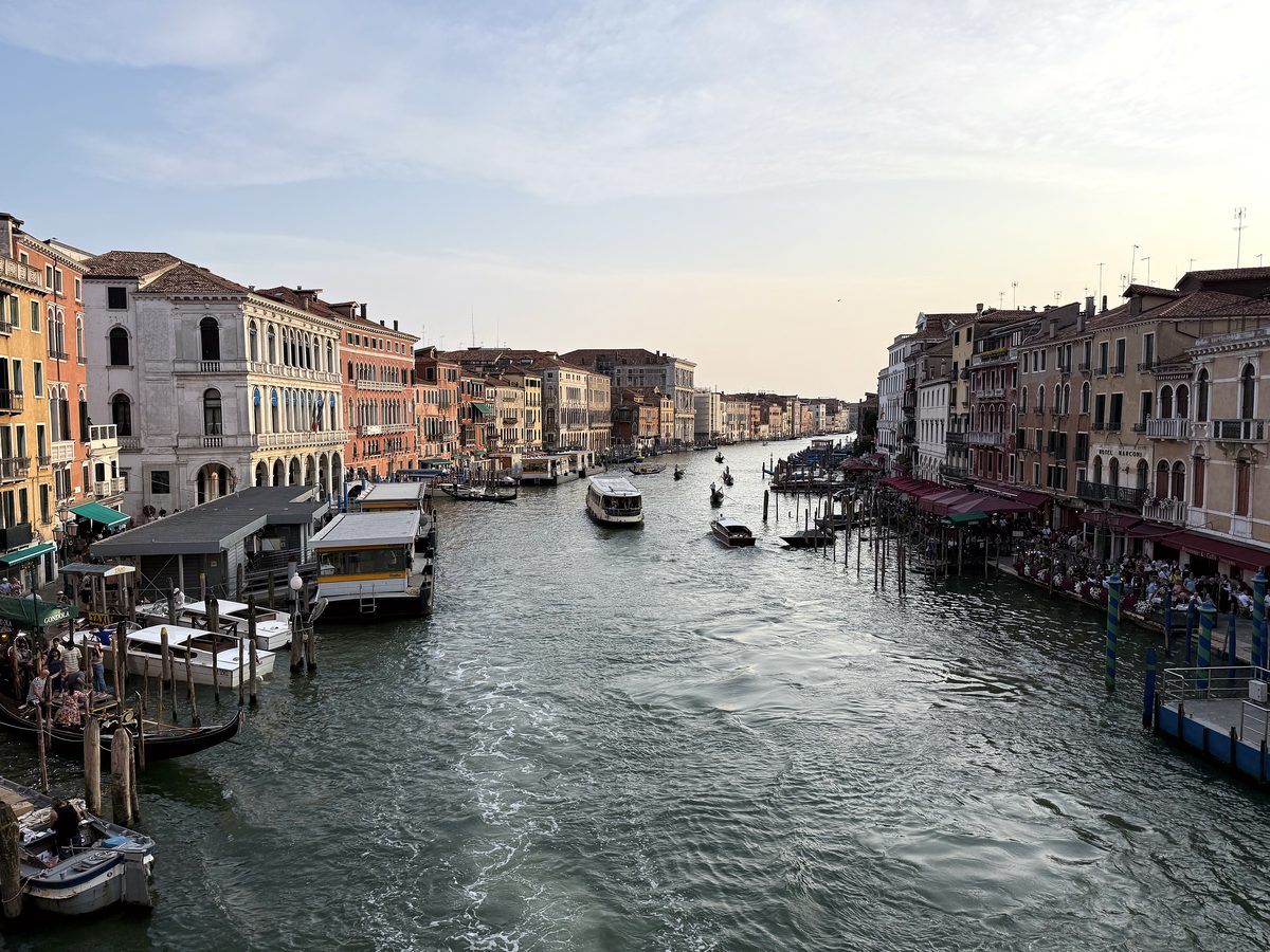 The Grand Canal in Venice