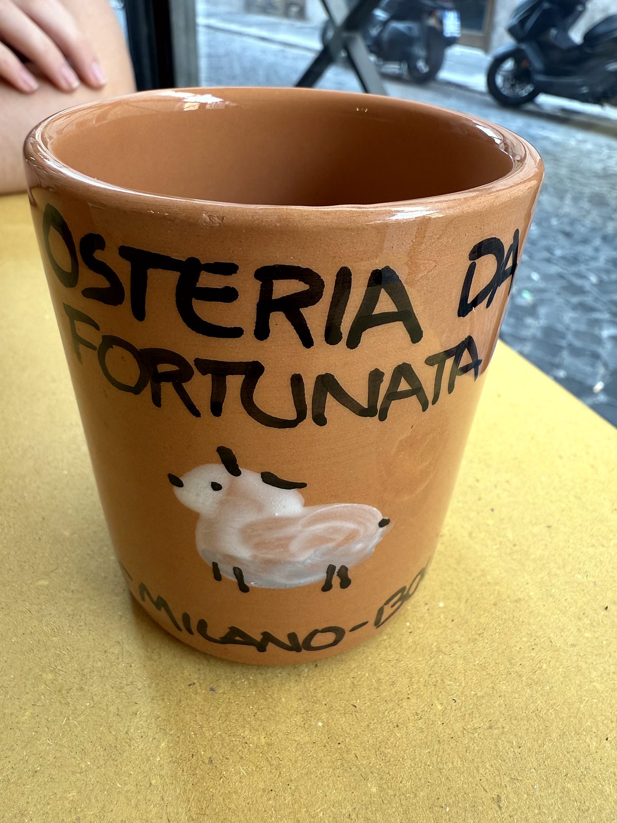 An Osteria da Fortunata cup