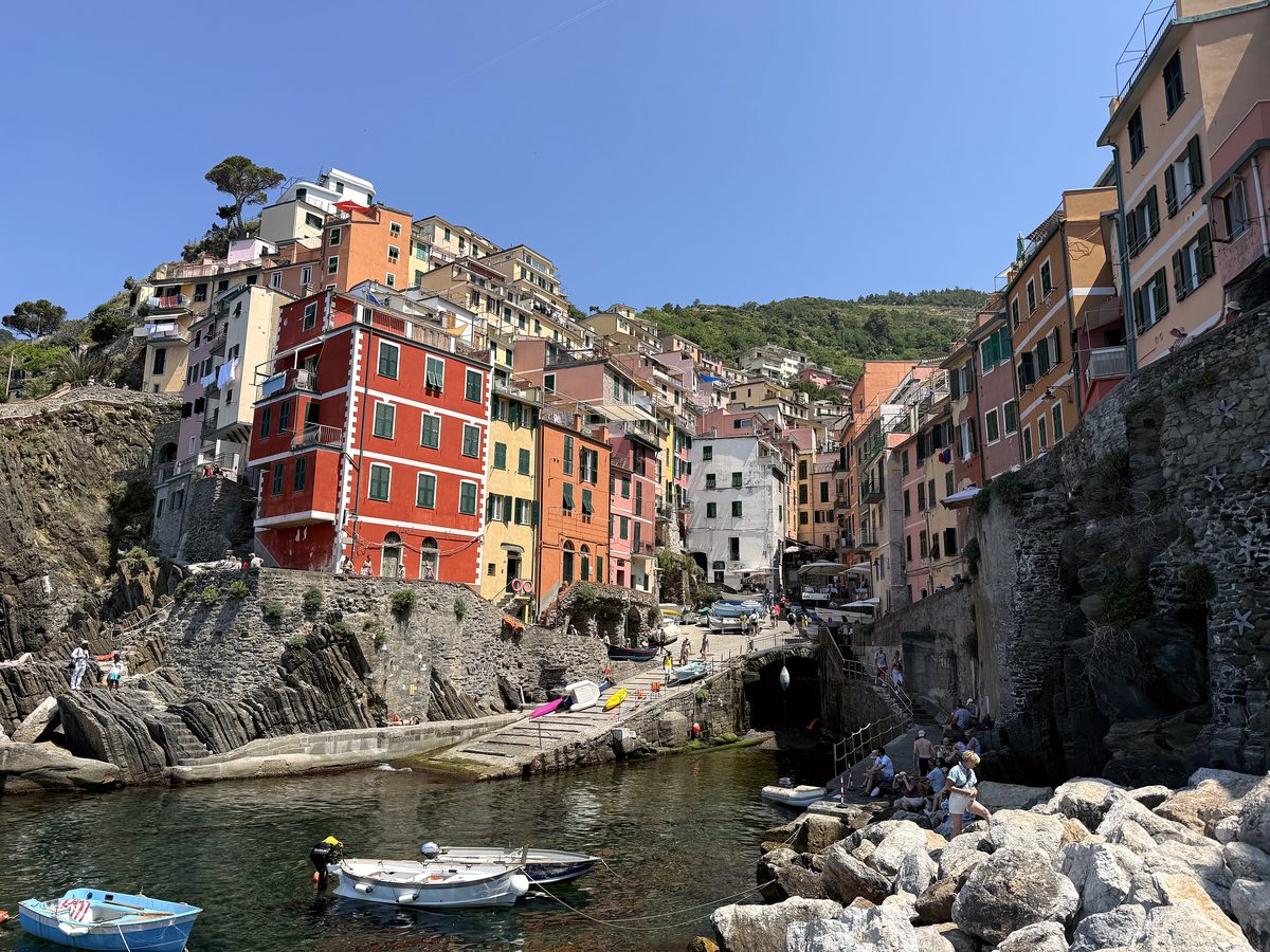 Riomaggiore in the Cinque Terre