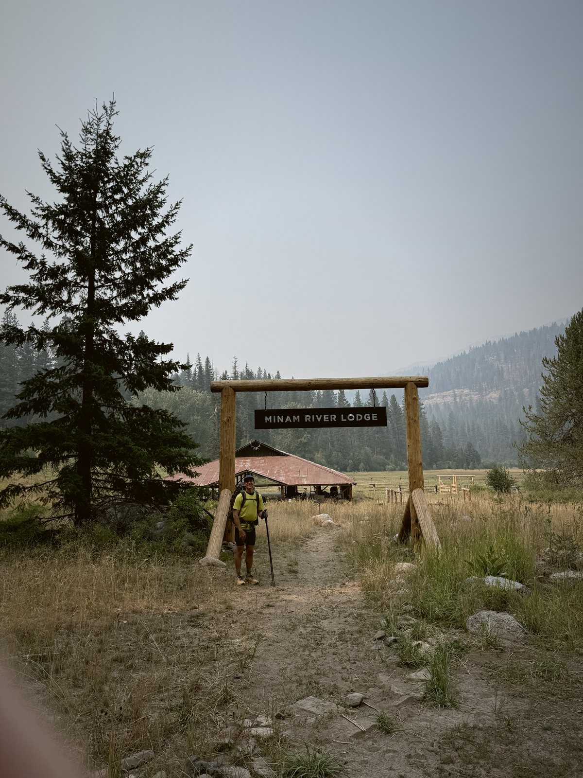 The lodge gate