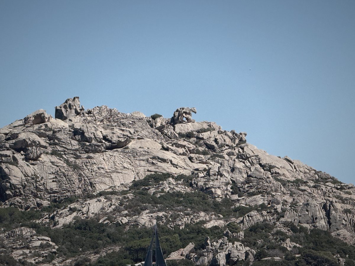 Granite formations at Caprera