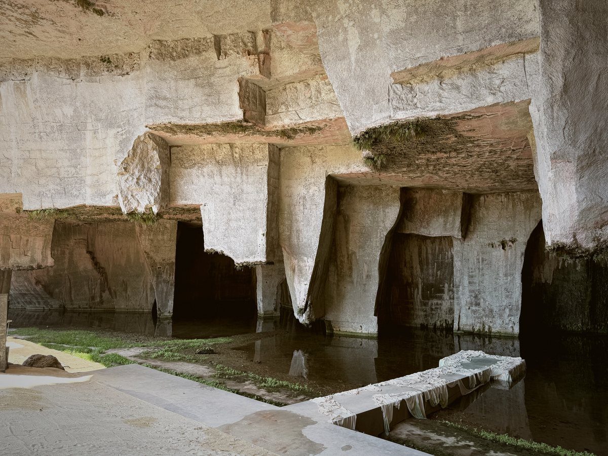 The Grotta dei Cordari, Syracuse
