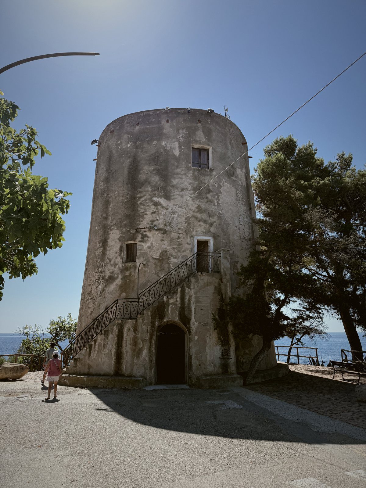 The Santa Maria Navarrese watchtower